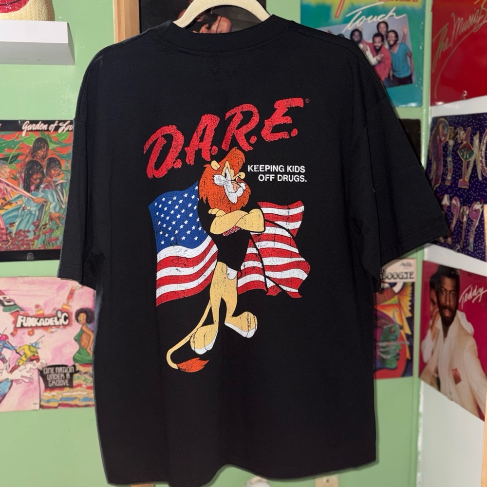 Black D.A.R.E. Graphic Tee